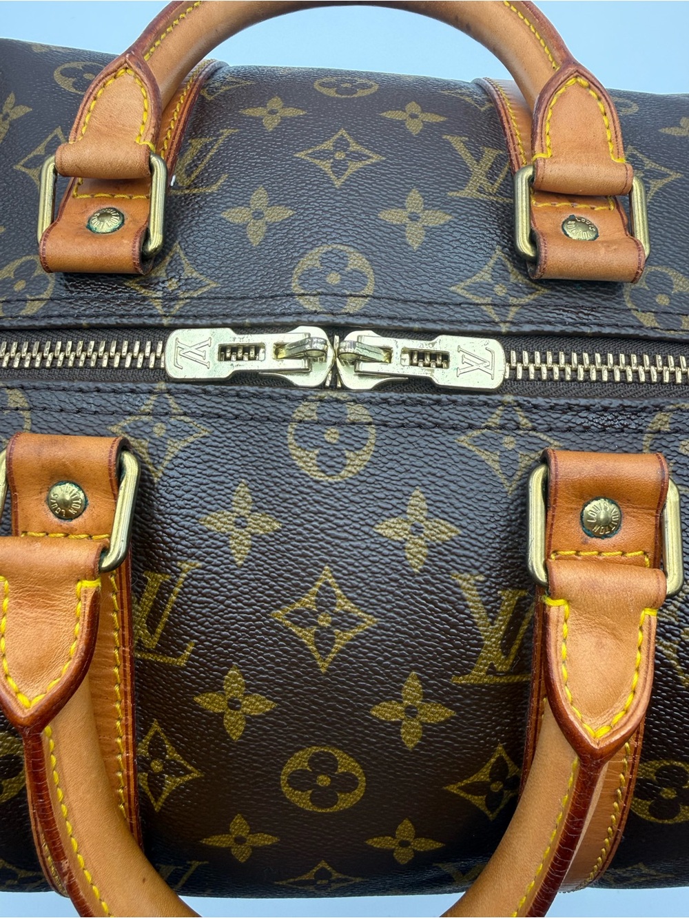 Louis Vuitton Brown Monogram Keepall 45 - Picture 9 of 14